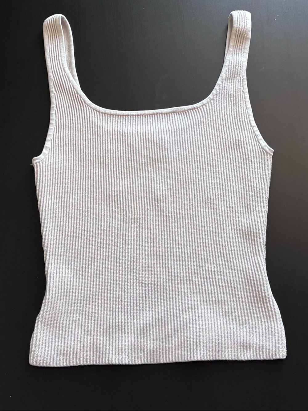 Babaton Sculpt Knit Ribbed Squareneck Tank Top - Picture 3 of 11